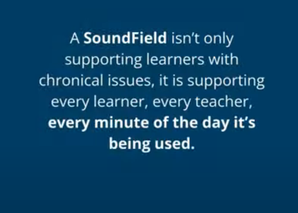How a soundfield system for classroom listening improves student learning